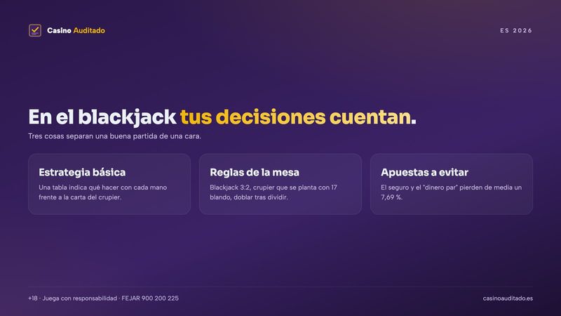 Blackjack online: reglas básicas, estrategia y reglas de mesa que importan