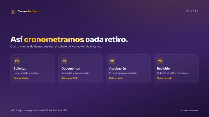Cómo cronometramos un retiro rápido: solicitud, documentos, aprobación y dinero recibido