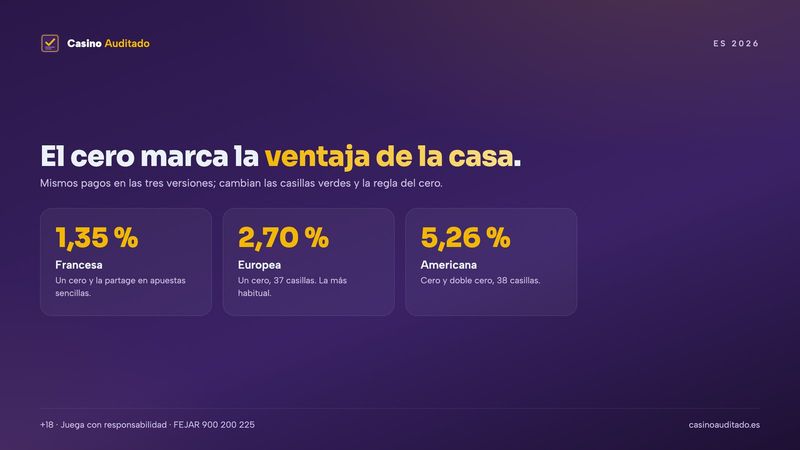 Ruleta online: ventaja de la casa en la ruleta europea, francesa y americana